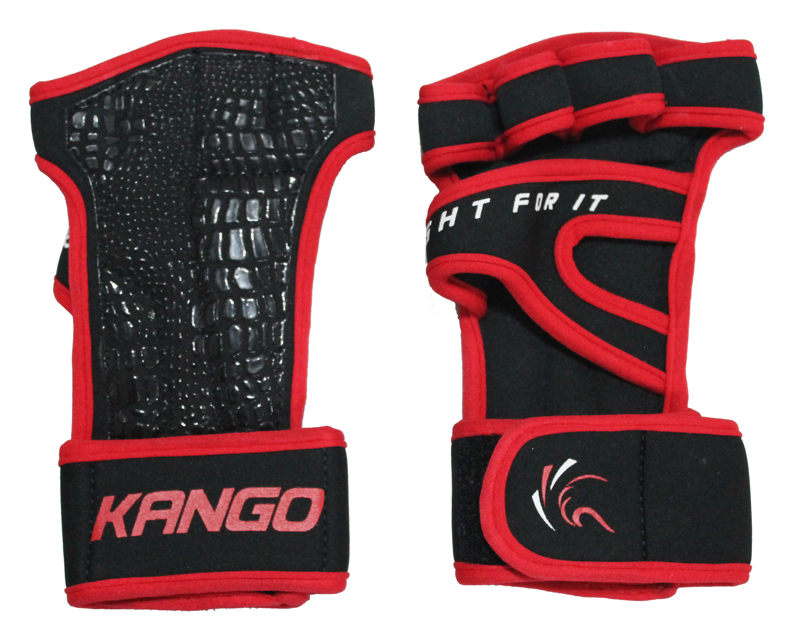Перчатки для фитнеса Kango KAC-030 Black/Red